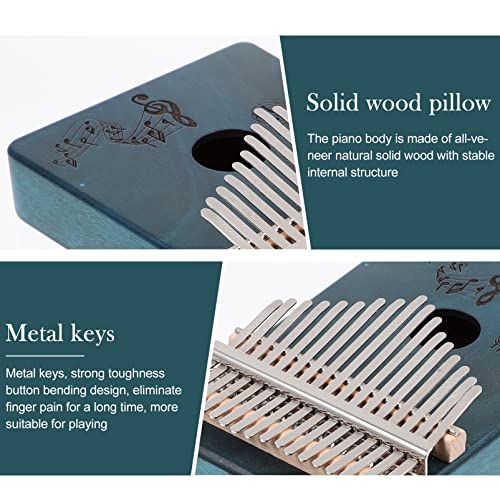 Artibetter Toy Instruments 1 Set Kalimba Thumb Piano Kalimba 17 Key Musical Instruments With Tuning Hammer Thumb Piano For Kids Adults Easy To Learn Finger Piano Music Portable Piano #TOP1