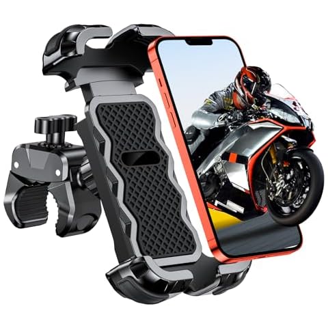 Babacom Bike Phone Holder with 360° Rotation Cover
