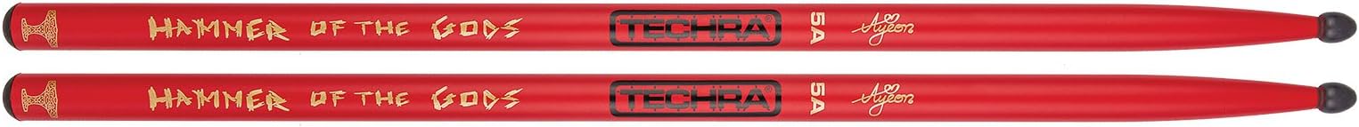 TechraHammer of The Gods A Yeon Signature Series Carbon Fiber Drum Sticks (HOTG