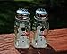 Snowman Salt and Pepper Shakers Set Hand Painted Christmas, Handmade, Winter Table Decor