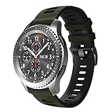 samsung gear s3 frontier lte Épingles à dégagement rapide: La connexion entre le groupe et le matériel de sport est une épingle à déclenchement rapide, vous pouvez changer le groupe facilement en fonction de votre humeur ou de vos tenues ou occasions. Aucun outil supplémentaire nécessaire.
