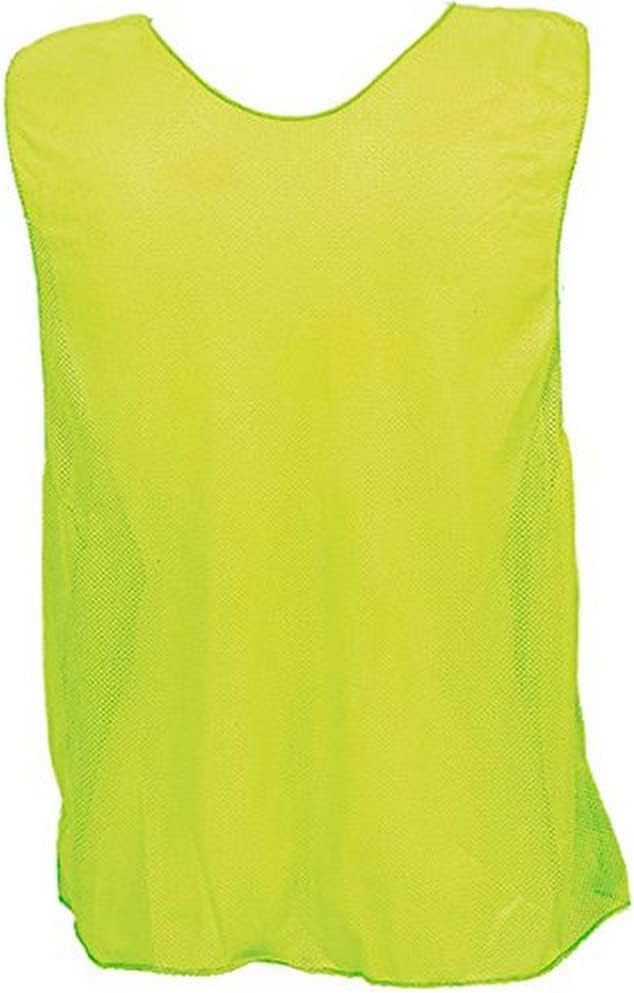 Champion Sports Solid Practice Vest, Adult, Neon Yellow