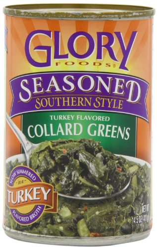 Glory Foods Seasoned Collard Greens in Turkey Broth