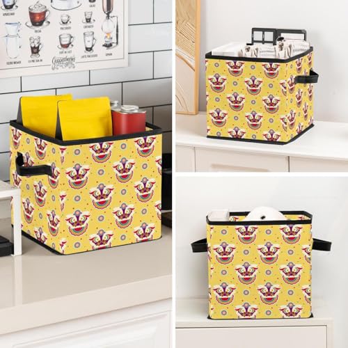 Boîte de rangement lion pliable motif rigolo pour maison - 8