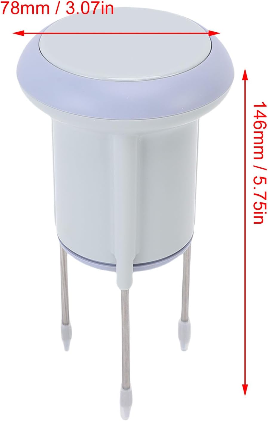 CHICIRIS Smart WiFi Soil Sensor, High Precision Stainless Steel Probe IP66 with Real Time Data for Plants Greenhouses Farmlands