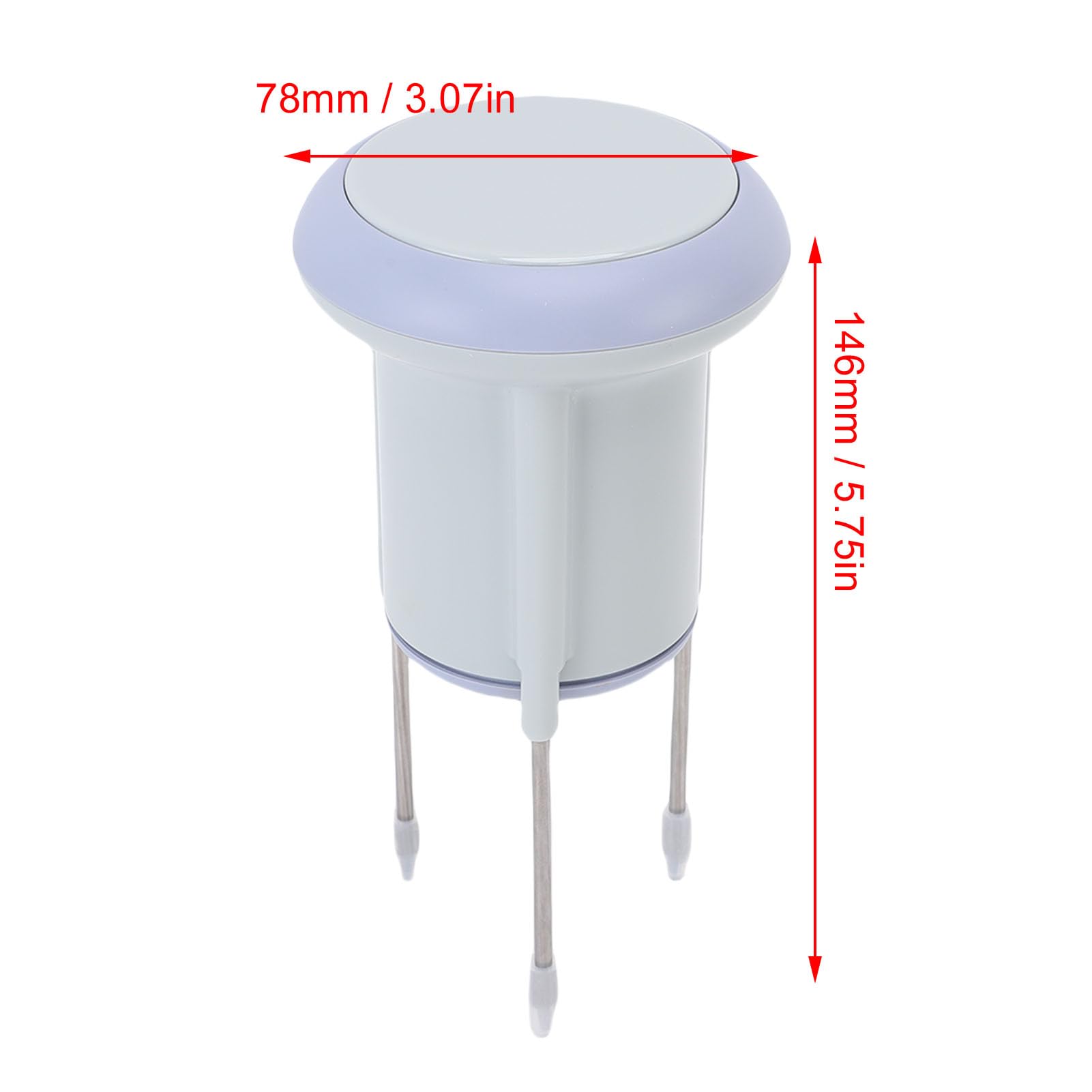 Domary Sensor Inteligente de Temperatura y Humedad del Suelo WiFi Resistente Al Agua IP66 para Monitoreo de Aplicaciones