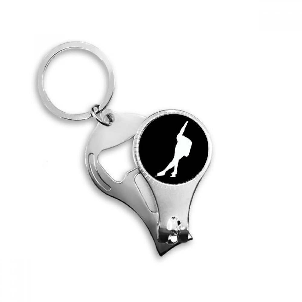 Porte-clés roller avec coupe-ongles et décapsuleur pour vos sorties glisse