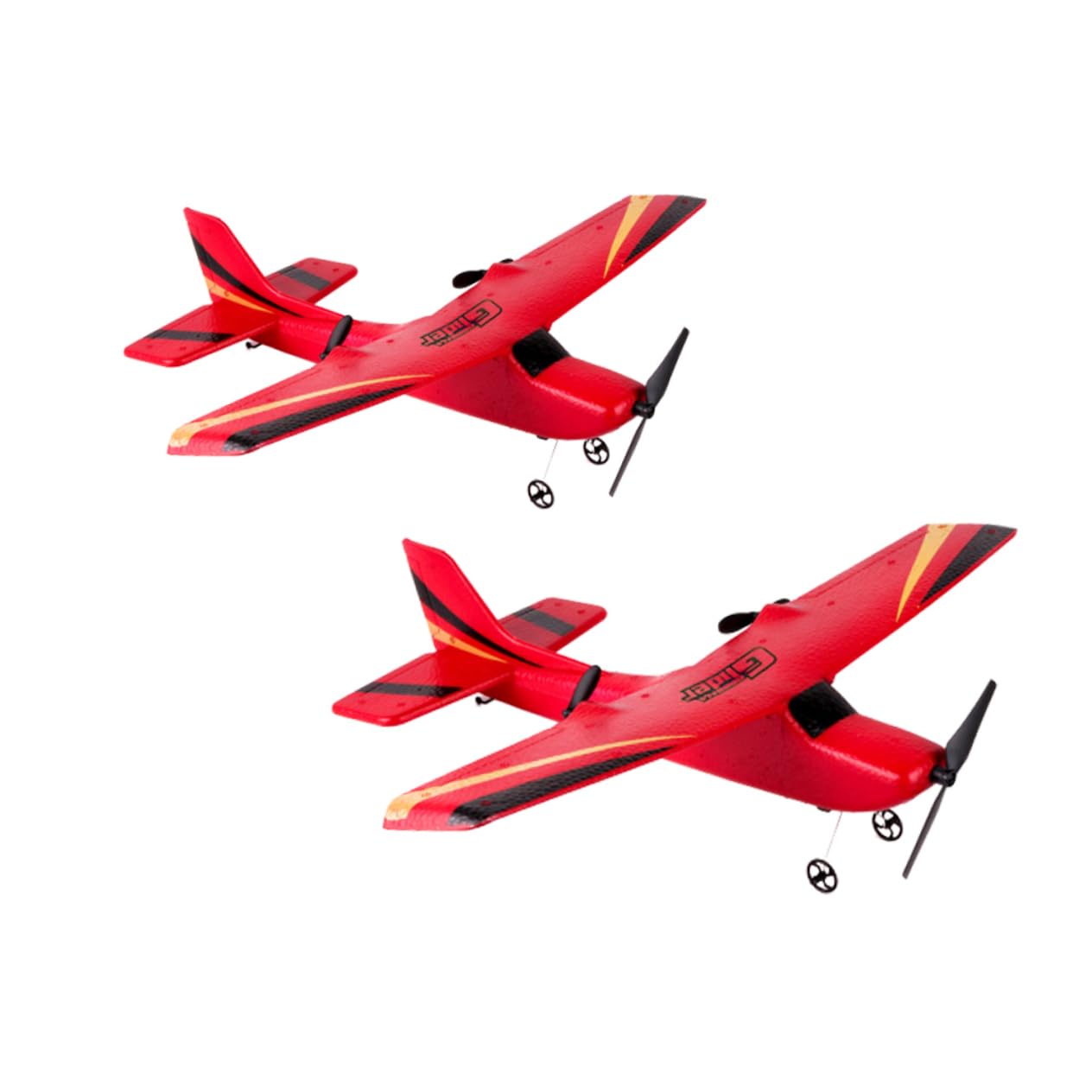 ibasenice Aereo Telecomandato Aliante 2.4g 6 Assi Stabilizzatore Integrato in Schiuma Epp Leggero e Facile da Trasportare per Bambini