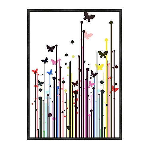 Illustration Giclée sur toile haut de gamme triptyque abstrait