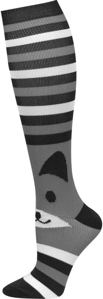 Think Medical Women's 10-14 Mmhg Compression Socks Medium Fox Face