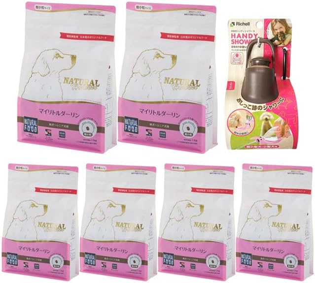 ハーベスト マイリトルダーリン 1.1kg 6袋【犬想いオリジナルセット】【お散歩ハンディシャワー Ｓサイズ ダークブラウン付】