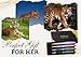 InnoBeta Tiger Gifts for Women, Tiger Lover Ballpoint Pen Set of 4 for Holidays, Christmas