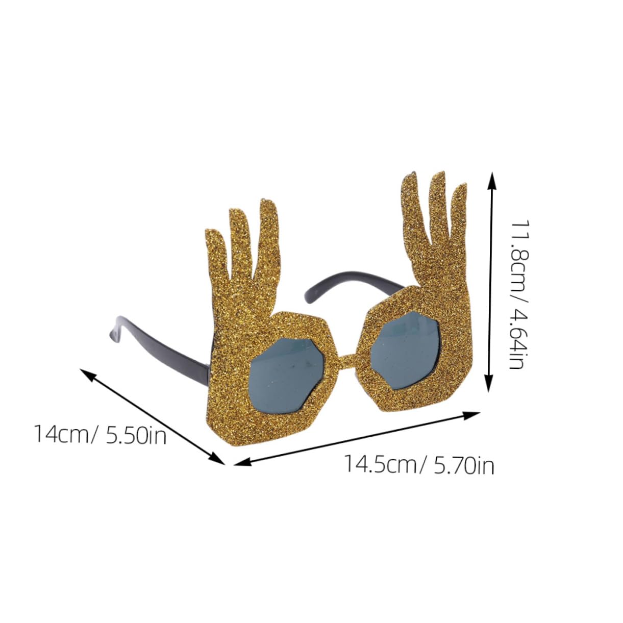 BESTYASH Party Glasses Bulk Creative Costumes Eyewear Design Fun Party Props for Adults