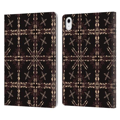 Housse cuir iPad Air 11 Dôme Marocain imprimé graphique avec porte-cartes