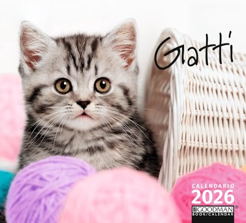 Gatti. Calendario 2026. Pocket