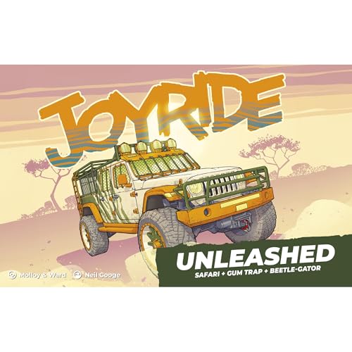 Rebellion Unplugged: Joyride: Unleashed - Expansion, Car Combat Board Game,