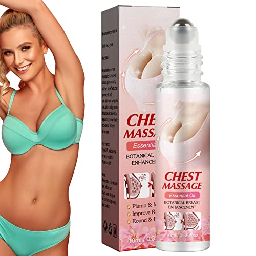 Óleo essencial de busto natural, essência de massagem de ervas para aumento dos seios – óleo de aume