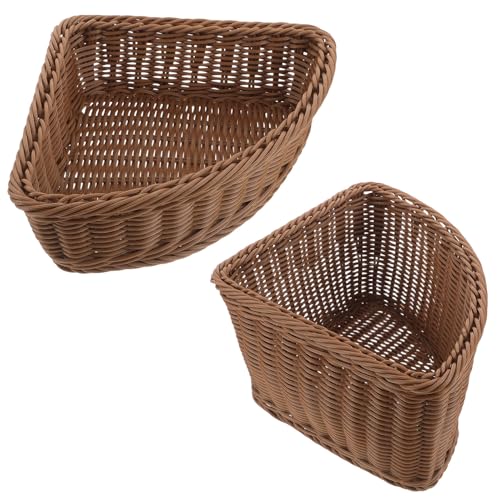 KOMBIUDA 2�v���X�`�b�N���^���ʌ`�R�[�i�[�o�X�P�b�g �O�p���[�g���C �ߗނ⏬���̐����� �N���[�[�b�g��T�C�h�e�[�u���p ���t���ȒP