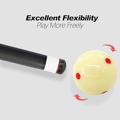 Miniatura 4 de KONLLEN Puntas para taco de billar de billar para billar de billar de 0.551 in, 6 capas, accesorios de billar