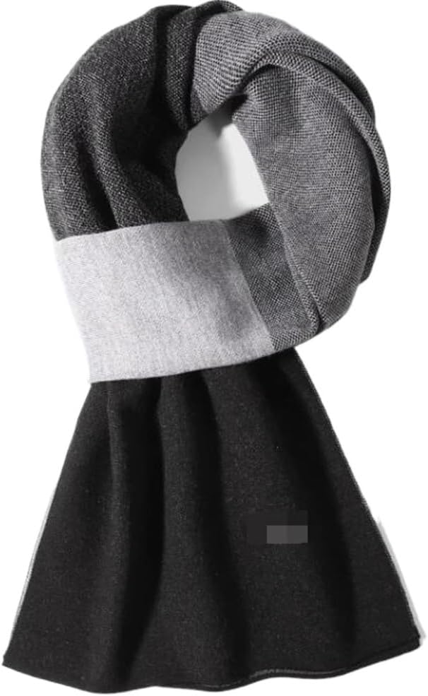 Wool Scarf For Men's Business Warmth In Autumn And Winter Season, For Cold Protection
