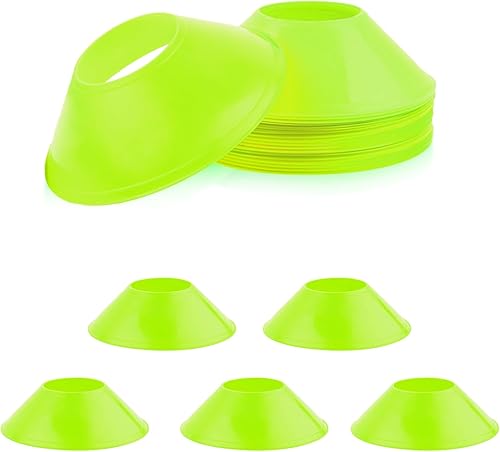 15 conos de fútbol para entrenamiento deportivo, mini piñones de fútbol, conos flexibles de práctica de agilidad para baloncesto, correr,