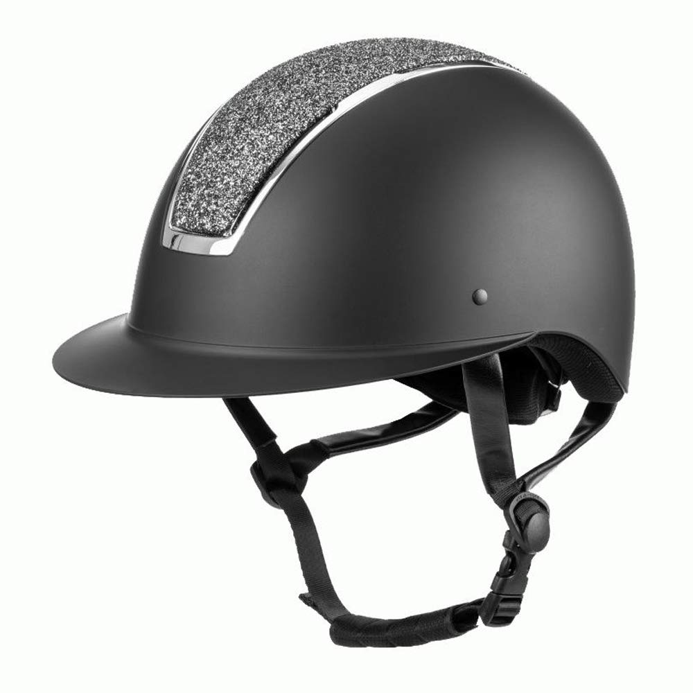 United Sportproducts Germany USG 13250022-100-303 Comfort Jewel Reithelm, Schwarz, Größe: S