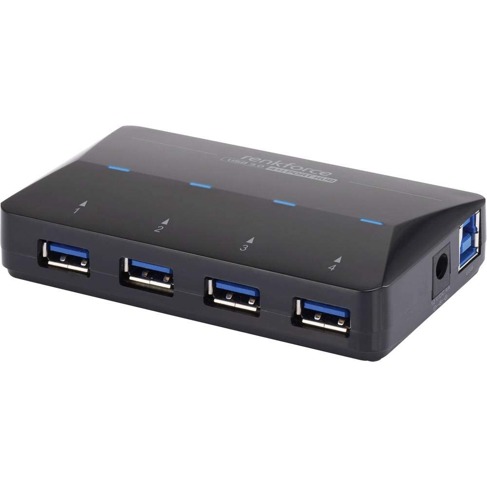 Hub USB 3.2 Gen 1 (USB 3.0) Renkforce RF-3806031