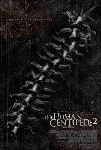 The Human Centipede II Movie Poster 11 X 17 inch