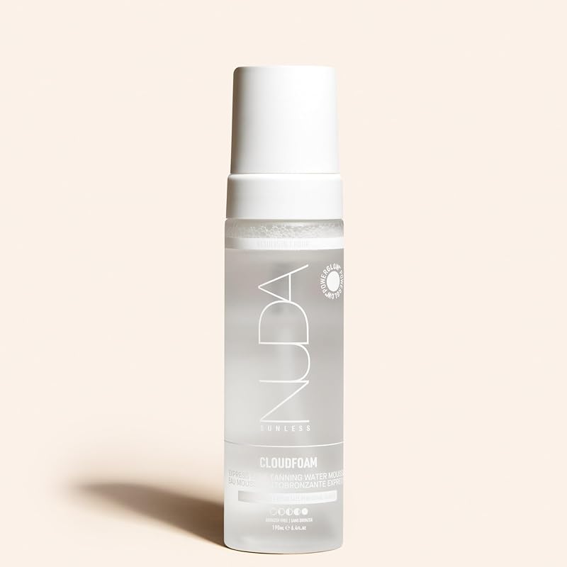 Nuda CloudFoam Express Mousse Autobronzeadora Facial, 189 mL