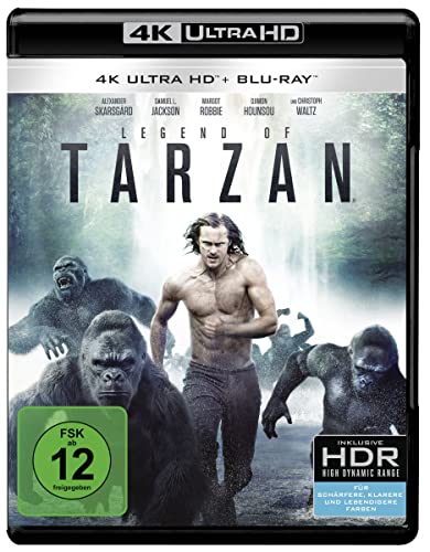 Legend of Tarzan (4K Ultra-HD + 2D-Blu-ray) (2-Disc Version) [Blu-ray]