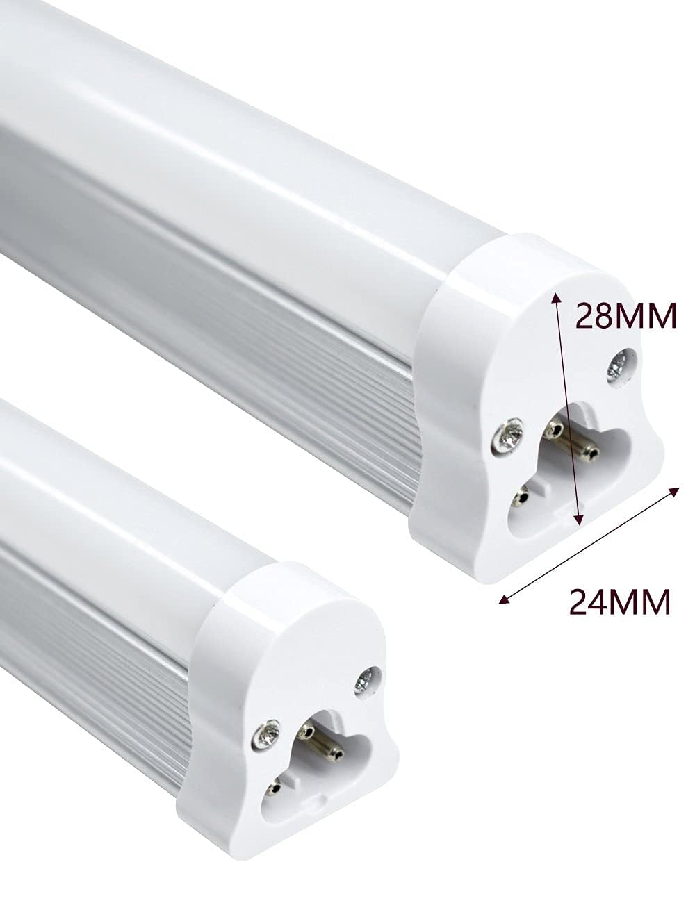 Amazon | LED蛍光灯 器具一体型 20W形 60cm 消費電力9W 独占販売