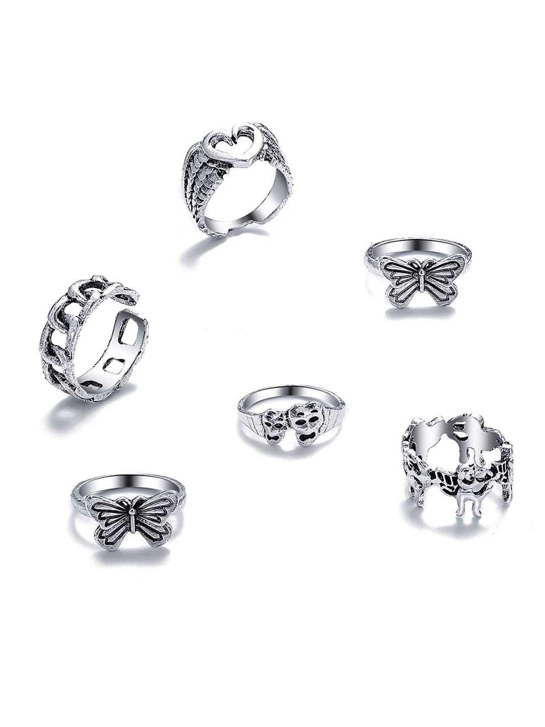 See full amazon price history chart for Yellow Chimes Rings for Women and Girls Aesthetic Stack Ring Set |Silver Tone 6Pcs Set of Knuckle Rings Set |Birthday Gift For girls and women Anniversary Gift for Wife Yellow Chimes Rings for Women and Girls Aesthetic Stack Ring Set |Silver Tone 6Pcs Set of Knuckle Rings Set |Birthday Gift For girls and women Anniversary Gift for Wife (B0BPSJ1NMH) Amazon Price History, Amazon Price Tracker
