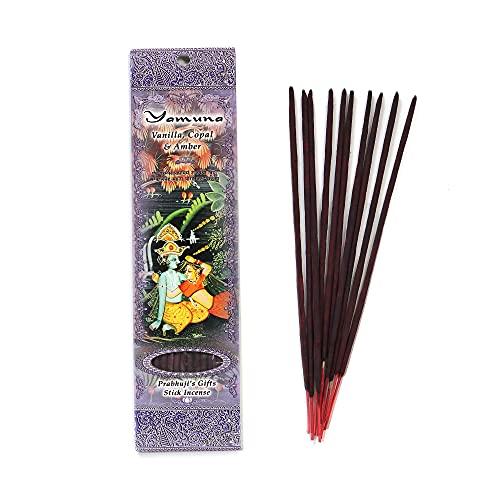 Ramakrishnananda Incense Stick Yamuna Vanilla, 10 Ct #TOP3