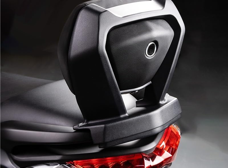 Siège conducteur NMAX 155 ergonomique améliorant la posture avec dossier arrière moto