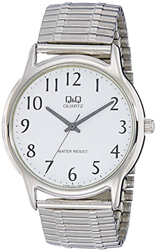 Q&Q Reloj Hombre Standard Plateado (Ø 38 mm)