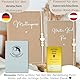 MAHEWA®️ Premium Mutterpasshülle aus Filz für den Deutschen Mutterpass - mit Fach für Ultraschallbilder und Kärtchen - Schutzhülle (Beige, Mutterpasshülle Mutterpass)