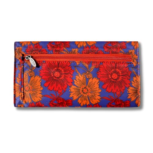 Image of Big Skinny Women's Slimvelope Tri-Fold Checkbook Slim Wallet, Holds Up to 40 Cards