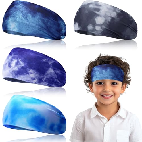 Bandeau Cheveux Garcon 4 Pièces Bandeau Sport Cheveux...