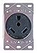 30 Amp Box Receptacle, Progressive Industries