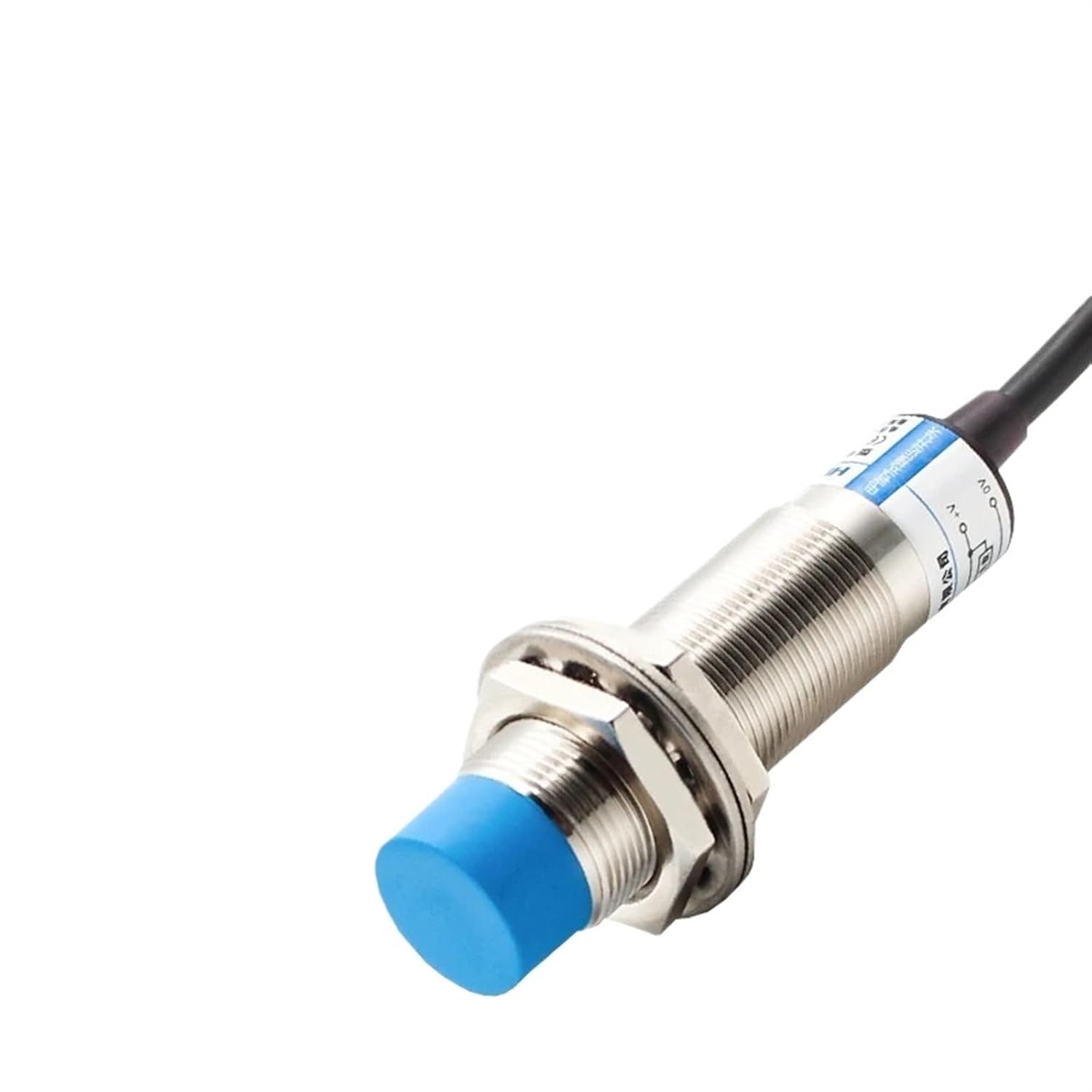 1pcs 　　　　　LJC18A3 DC 6-36V Three-Wire NPN PNP NO NC 10mm Sensing Distance Capacitive Proximity Switch Sensor(Size:DC Three Wire NPN NC)