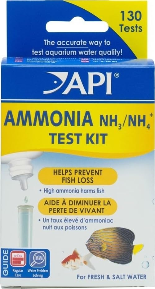 API AMMONIA 130-Test Freshwater and Saltwater...