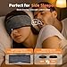 Sleep Headphones Bluetooth 6.0 Headband, 20H Playtime Headband Headphones with HD Stereo Speakers, Sports Wireless Earphones for Side Sleepers Workout Yoga Travel Meditation, Gifts for Women Men