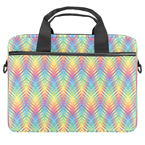 Maletín bandolera para portátil de 13 a 14.5 pulgadas Island Bay Dusk con diseño multicolor