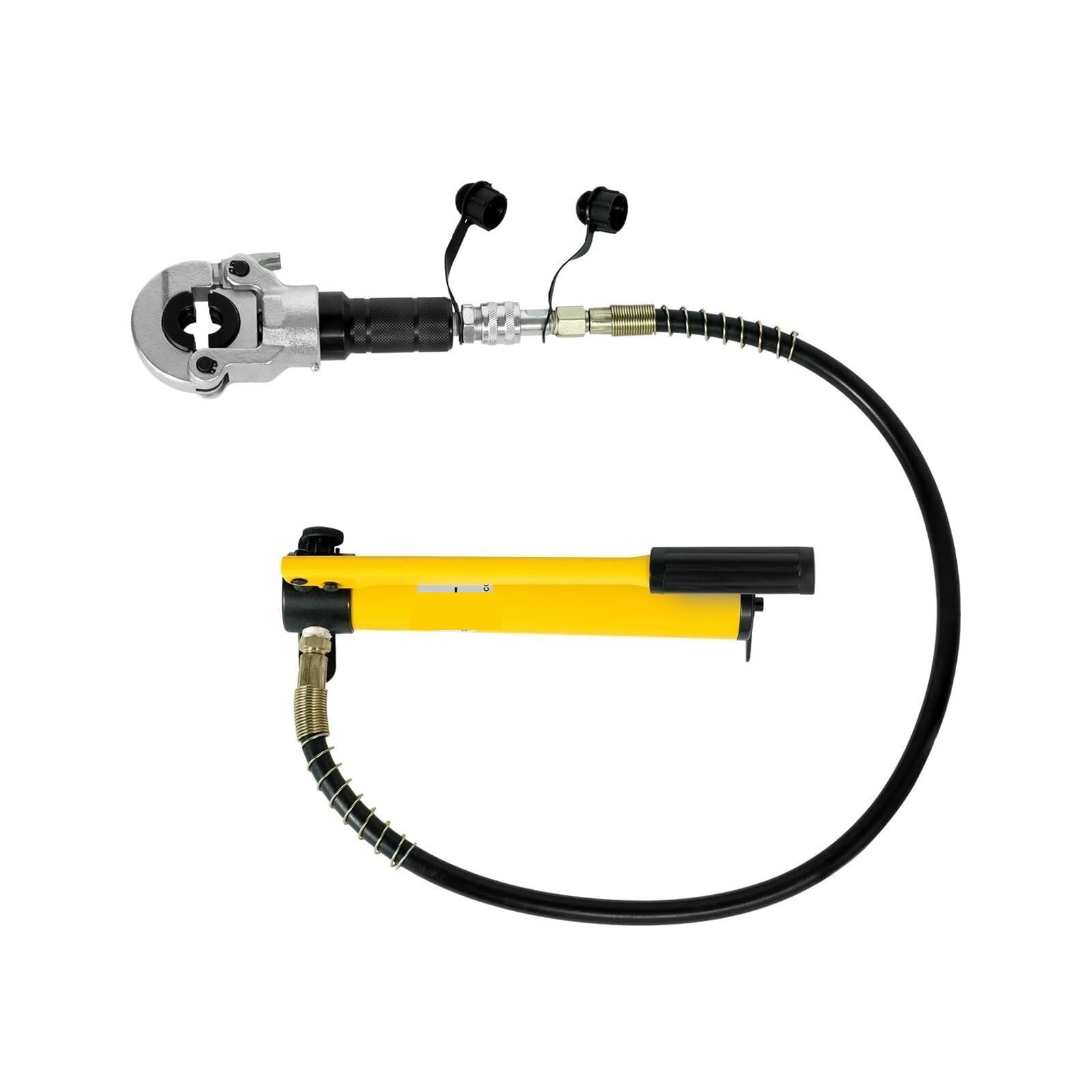 Hydraulic Crimping Tool, Manual Hydraulic Pipe Crimping Pliers Aluminum Plastic Stainless Steel Copper Tools