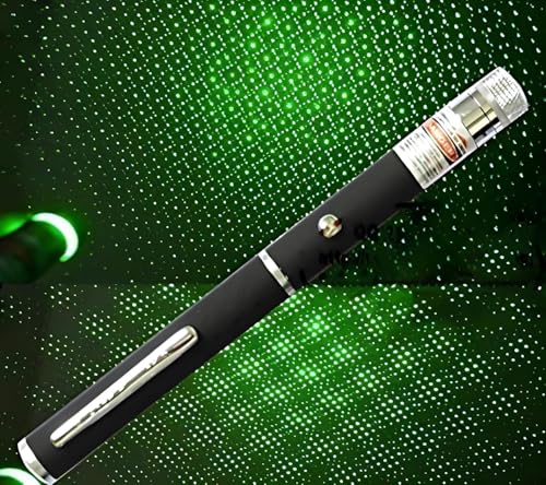 Image of Multipurpose Unique Powerful Green Laser Light Pen | Adjustable Cap | Green Laser Pointer | 2000 Mtrs. Laser Light for Kids |