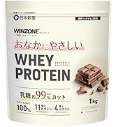 プロテイン Amazon | ウィンゾーン おなかにやさしい ホエイプロテイン 乳糖 約99