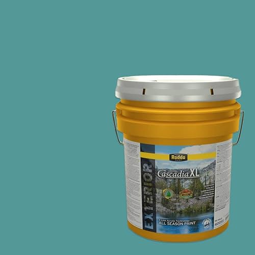 Vista 110 de Rodda Paint CASCADIA ZERO - Pintura plana e imprimación para interiores en uno, cuarto de galón, norte frío