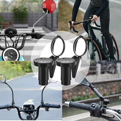 Rétroviseur vélo haute définition miroir grand angle rotatif 360°