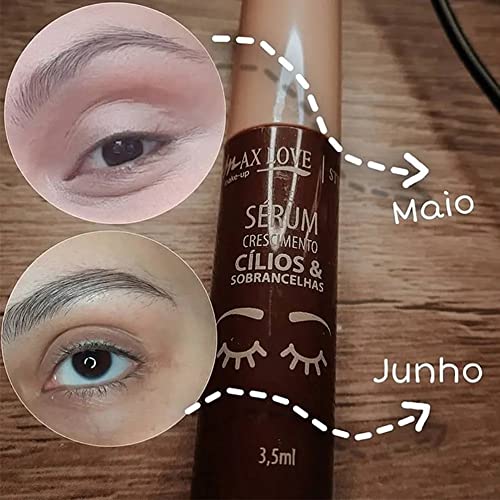 Sérum Crescimento De Cílios E Sobrancelhas, Max Love
