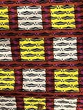 Tejido wax tapátina estampado ético africano de 6 yardas